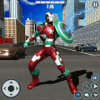 Flying Superhero Captain Robot: Battle of Hero