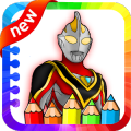 Coloring Game For Ultraman 2018