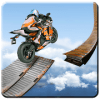 Superhero Mega Ramp Moto Rider: 3D GT Auto Stunts
