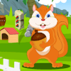 Starving Squirrel Rescue Best Escape Game-396