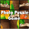 Photo Puzzle Game: Move Block and Set Picture