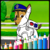 Coloring Book Paw Dogs Patrol加速器