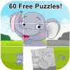 Animal Puzzles for kids free