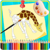 Animal Coloring Book: Fun Game for Kids