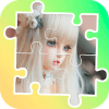 Tile puzzle - beautiful dolls加速器