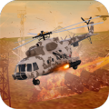Helicopter Strike Reverse Shooting Battle