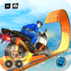 Mega Ramp Police Moto Bike Stunt Master加速器