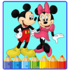 Mini mouse Coloring book