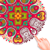 Mandala Color By Number Coloring Book
