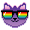 Pixel Kitty - Color by Number