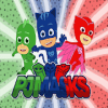 Running adventures Pj Heroes Masks Run