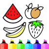 Fruit Coloring Book For kids加速器