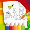 Kids Paint - Looney & Taz & Tweety- Coloring Book