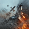 Tankroller - shooting the helicopter and bombs