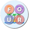 Brainy four - Four letters word puzzle game