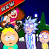 Rick Morty And South Park Puzzle