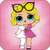 Coloring book Dolls