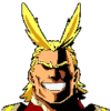 Anime Pixel Art - All Might Color by Number