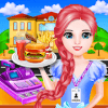 High School Cash Register Café Cashier