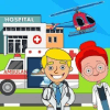 Pretend My City Hospital: Town Doctor Story Games