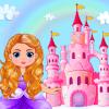 Little Princess Castle Decoration Doll Dress up
