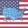 US states quiz – 50 states, capitals and flags