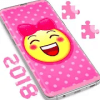 Cute Pink Emoji Puzzle Game加速器