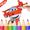 Coloring Super wingss for Kids加速器