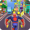Subway Spider Super Adventure World Dash