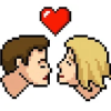 Love Pixel Art Color by Number - No Draw Coloring
