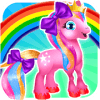 Rainbow Cute Pony Caring加速器