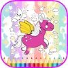 New Unicorn Adult Coloring Book Color By Number ❤加速器