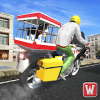 City Bike Rider: Pet Animal Transport Game