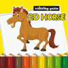 2D Horse Coloring Book加速器