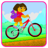 Super Dora Climb Bikes - dora games free for kids