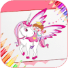 Coloring Pages for Kids - Unicorn Colors加速器