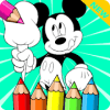 Coloring Book For Mickey And Minnie Mouse