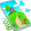 Cartoon Cabin Puzzle Game