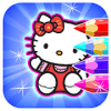 Coloring Books Kitty Cat加速器