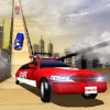 Us police Luxury Limo Taxi chase Mega Ramp stunts