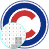 Baseball Logo Color By Number - Pixel Art