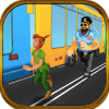 Bus and Subway Runner : Super hero Edition