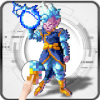 Coloring By Number DBZ Super Pixel Art