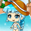 Water Park Pretty Girl