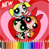 Power-puf Girl Coloring Book加速器