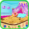 Bed Cake Maker Cooking Game