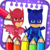 coloring pj heroes masks加速器