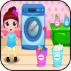 laundry washing games girl