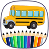 Bus Coloring Page