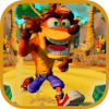 Superhero Crash Jungle Bandicoot